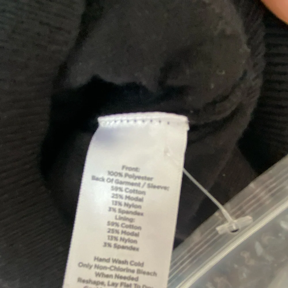 TALBOTS BLACK SEQUINED CARDIGAN WOMENS SIZE XL - Picture 7 of 7